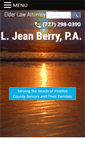 Mobile Screenshot of ljberrylaw.com